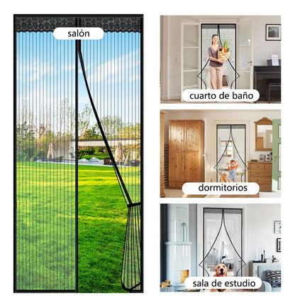 MagnetiGuard™: Mosquitero Magnético Puerta Automática