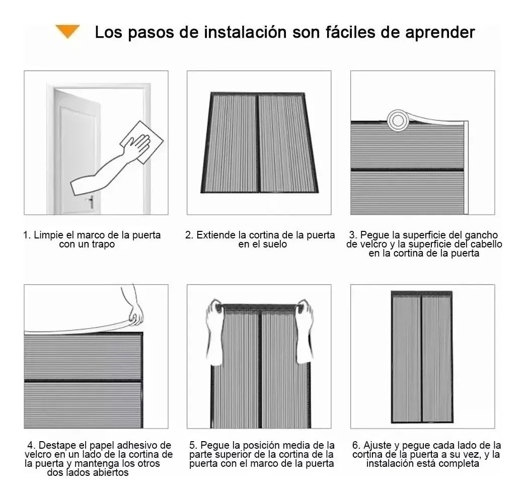 MagnetiGuard™: Mosquitero Magnético Puerta Automática
