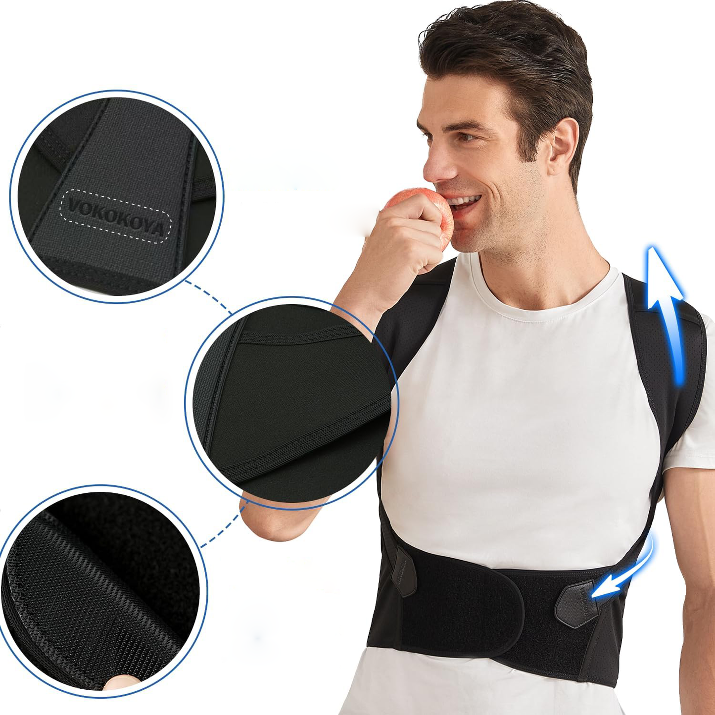 Corrector Postural Profesional | PostureX™