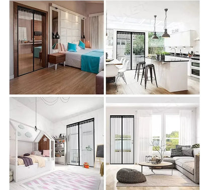 MagnetiGuard™: Mosquitero Magnético Puerta Automática