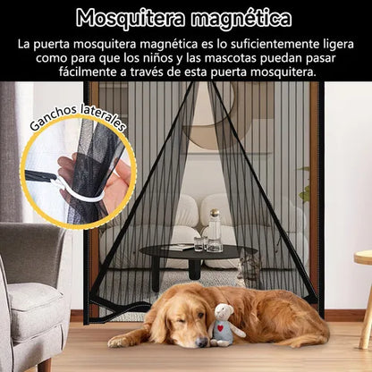 MagnetiGuard™: Mosquitero Magnético Puerta Automática