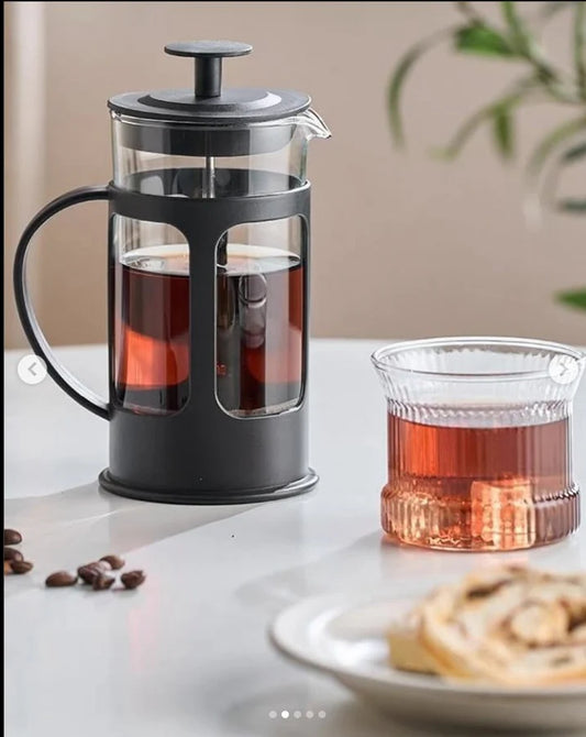 PurePress™ – Cafetera Francesa de Vidrio y Acero