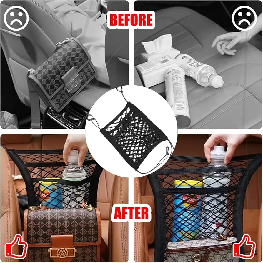CarOrganizer Mesh™ – Bolsa Organizadora para Auto